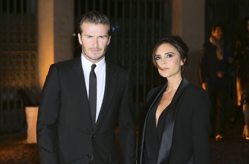 2011 feierten sie mit Prinz William und Kate Middleton: David Beckham und seine Frau Victoria. Der Ex-Fußballer ist auch ein Freund von Prinz Harry. Foto: Getty Images Europe
