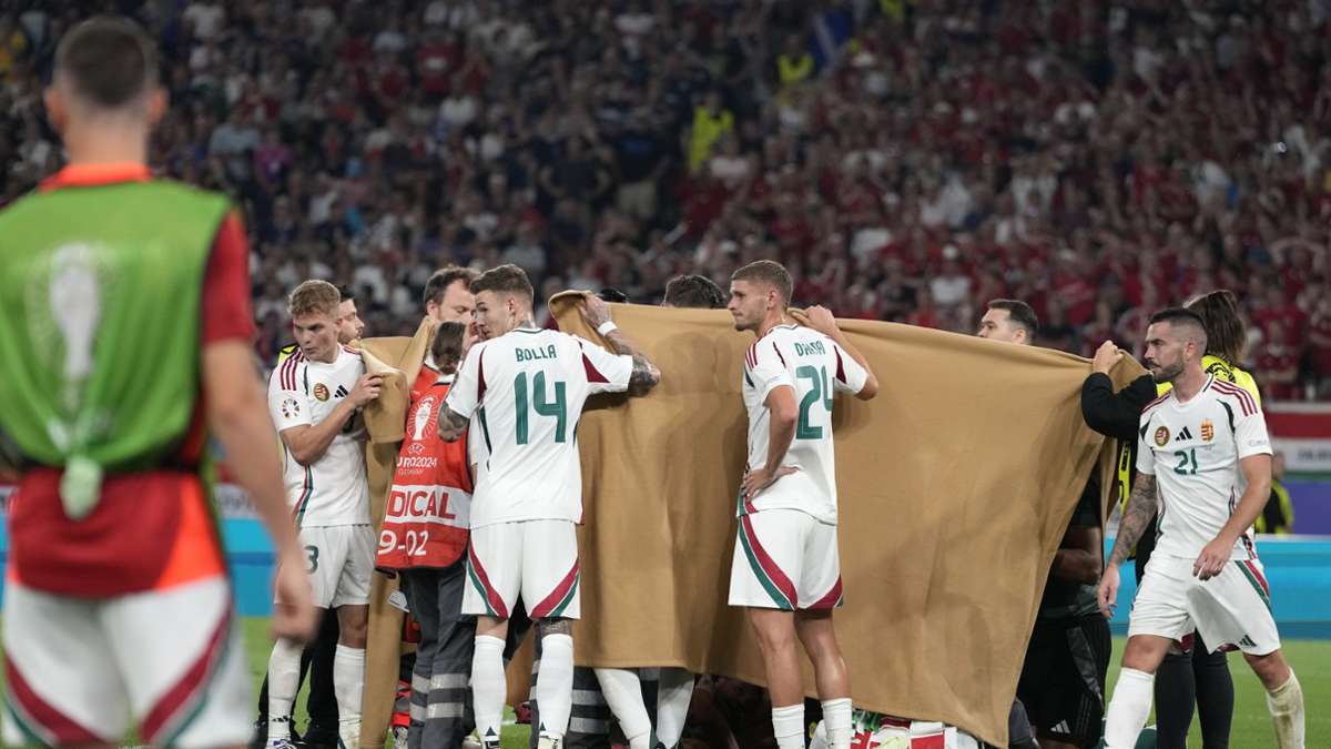 Ungarn gegen Schottland in Stuttgart: Varga erleidet Bruch unter dem Auge - Szoboszlai kritisiert Abläufe