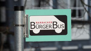 Marbacher Bürgerbus stellt Betrieb vorerst ein