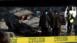 Im Zentrum der afghanischen Hauptstadt Kabul sind am Dienstag zwei Autobomben explodiert. (Symbolfoto) Foto: AFP