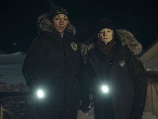 Jodie Foster (r.) und Kali Reis bilden in der vierten True Detective-Staffel das Ermittlerinnen-Duo. Foto: Sky/HBO