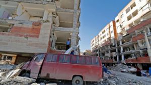Das Erdbeben forderte mehr als 500 Menschenleben. Foto: AFP