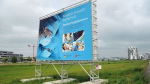 Hier soll die Klinik entstehen Foto: Kreiszeitung Böblinger Bote/Simone Ruchay-Chiodi