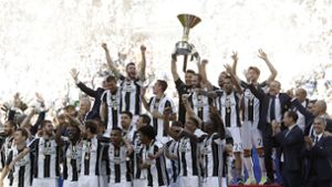 Mit einem 3:0-Heimsieg machte Juventus Turin die 33. Meisterschaft der Vereinsgeschichte perfekt. Foto: AP