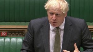 Boris Johnson erwartet einen harten Bruch ohne Vertrag mit der EU. Foto: dpa/House Of Commons