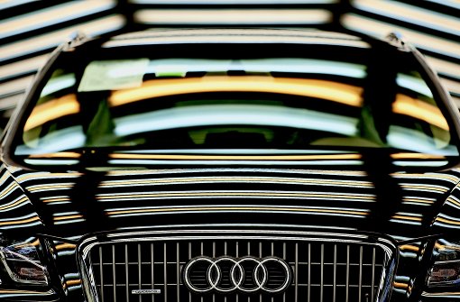 Audi-Produktion im bayrischen Ingolstadt. Im Bild ist ein Q5-Geländewagen. Audi will in Zukunft verstärkt Elektromodelle anbieten.n Foto: dpa