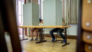 Nicht immer ging die Wahl in Stuttgart so reibungslos vonstatten wie in Degerloch. Foto: Lichtgut/Julian Rettig