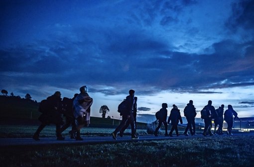 Der Flüchtlingszustrom nach Deutschland war im Januar geringer als noch im Dezember. Foto: dpa