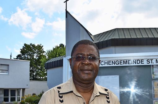 Pfarrer Chibuike Ogbonnaya Ukeh aus Nigeria. Foto: Mathias Kuhn