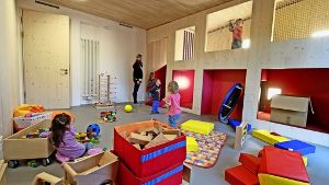 Nicht nur im Kinderhaus Schloss  in der Kernstadt  sollen Kleinkinder betreut werden, sondern auch in den Stadtteilen.. Foto: factum/Bach