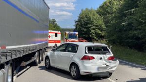 Magstadter Straße nach Unfall für zwei Stunden gesperrt