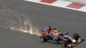 Noch fährt der Red Bull in der Formel 1 und sorgt für Aufsehen – doch das könnte schon bald Vergangenheit sein. Foto: AP