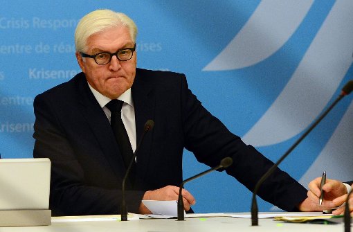 Frank-Walter Steinmeier ist der Kandidat der SPD für das Amt des Bundespräsidenten. Foto: AFP
