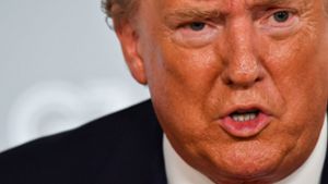 Wirbel um Donald Trump: Der US-Präsident weißt einen Bericht als Fake News zurück. Foto: AFP