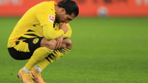 Auf der Suche nach der Form: Emre Can und Borussia Dortmund. Foto: AFP/Wolfgang Rattay