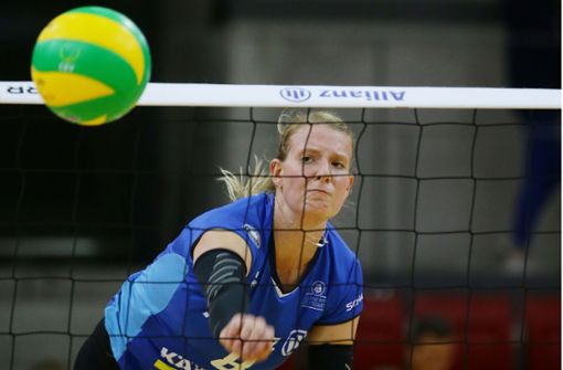 Julia Scahefer startet mit den Stuttgarter Volleyballerinnen in der Champions League. Foto: Baumann