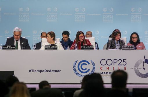 Bei der Weltklimakonferenz konnte nach einer deutlichen Verlängerung eine Abschlusserklärung vereinbart werden. Foto: dpa/Ricardo Rubio