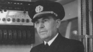 Albert Sammt war ein deutscher Luftschiffer und bekannt als Zeppelin-Kommandant. Foto: Archiv Luftschiffbau Zeppelin/unknown