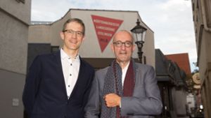 Marcus Grube und Friedrich Schirmer führen die WLB in die Zukunft. Foto: Horst Rudel