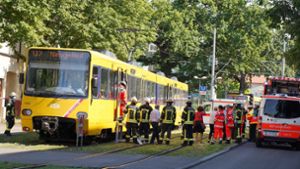 Der Unfall ereignete sich in Bad Cannstatt. Foto: Andreas Rosar/Fotoagentur-Stuttgart