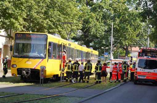 Der Unfall ereignete sich in Bad Cannstatt. Foto: Andreas Rosar/Fotoagentur-Stuttgart