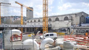 Der neue Tiefbahnhof in Stuttgart soll Ende 2025 in Betrieb gehen. Die Projektfinanzierung wird  Gerichte wahrscheinlich noch darüber hinaus beschäftigen. Foto: Lichtgut/Max Kovalenko
