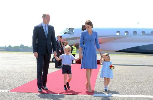Prinz George und Prinzessin Charlotte bekommen bald ein Geschwisterchen. Foto: PA Wire