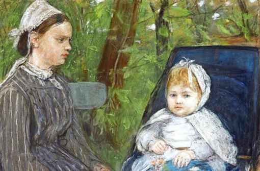 Verthe Morisot, Amme mit Kind, 1872 Foto: Staatsgalerie Stuttgart
