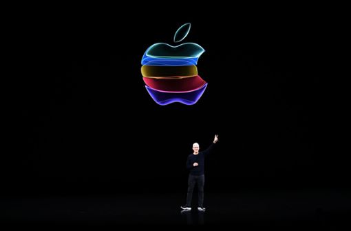 Apple um CEO Tim Cook streitet sich vor Gericht mit der EU-Kommission. Foto: AFP/JOSH EDELSON