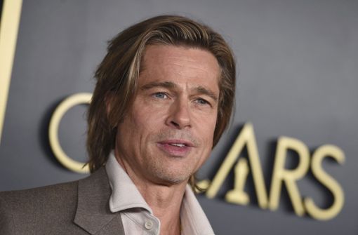 Brad Pitt hofft im fünften Anlauf auf seinen ersten Darsteller-Oscar. Foto: dpa/Jordan Strauss
