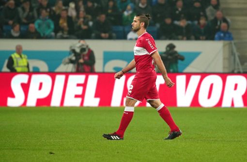 Emiliano Insua darf die nächsten zwei Spiele nicht für den VfB ran. Foto: Pressefoto Baumann