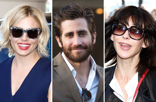 In der Jury von Cannes: Die Schauspieler Sienna Miller, Jake Gyllenhaal und Sophie Marceau (von links). Foto: dpa