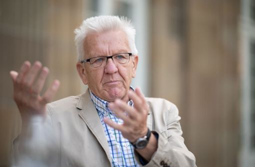 Ministerpräsident Winfried Kretschmann hält nichts von „überspanntem Sprachgehabe“. Foto: dpa/Sebastian Gollnow