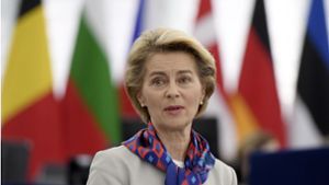 EU-Komissionspräsidentin Ursula von der Leyen hat große Klimaziele. Foto: AFP/Frederick Florin