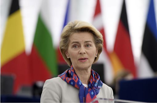 EU-Komissionspräsidentin Ursula von der Leyen hat große Klimaziele. Foto: AFP/Frederick Florin