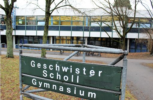 Wird das Geschwister-Scholl-Gymnasium in Stuttgart-Sillenbuch neu gebaut? Foto: Caroline Holowiecki