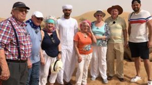 Die Reisegruppe in Dubai Foto:  