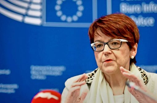 Sie sei ein „Querkopf im besten Sinne“, sagen wohlmeinende EU-Parlamentarier über die Heidenheimerin Ingeborg Gräßle Foto: dpa