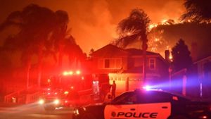 Waldbrände im Norden Kaliforniens forderten mindestens zehn Tote. Foto: dpa