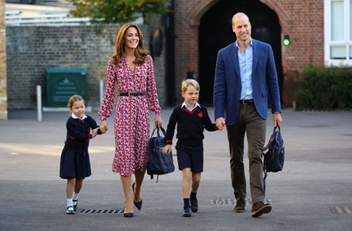 Seit vergangenem September geht  Prinzessin Charlotte – wie ihr Bruder George – auf die „Thomas’s Battersea“-Schule im Süden Londons. Foto: dpa/Aaron Chown