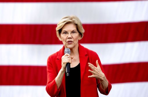 Elizabeth Warren gibt bei den US-Demokraten nach dem schlechten Ergebnis bei den Vorwahlen am „Super Tuesday“ auf. Foto: AP/Cliff Owen