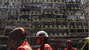 Mehrere Tote bei Hochhausbrand in Hongkong