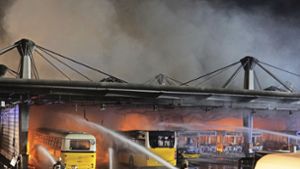Weitere Bilder vom Brand in Stuttgart  Foto: Andreas Rosar Fotoagentur-Stuttg