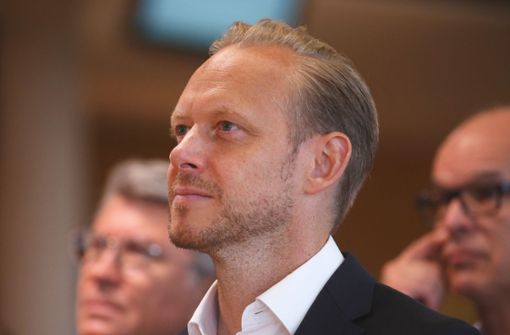 Marketingvorstand Rouven Kasper ist beim VfB für die Sponsoren-Akquise zuständig. Foto: Baumann