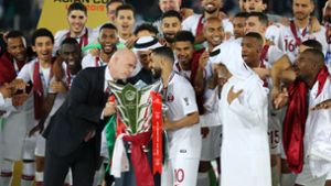 Katar hat sensationell den Asien-Cup gewonnen. Foto: Getty Images Europe