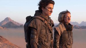 Timothée Chalamet und Rebecca Ferguson in Denis Villeneuves „Dune“ Foto: dpa/Chia Bella James/Warner Bros.