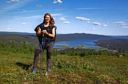 Nach Schweden mit dem ÖPNV:  Magdalena Karnassnigg nimmt lange Reisen auf sich. Foto: privat