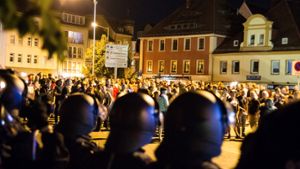 Rechte Fremdenfeinden gegen Flüchtlinge: In dieser Woche musste die Polizei in Bautzen zu einem Einsatz ausrücken. Foto:  