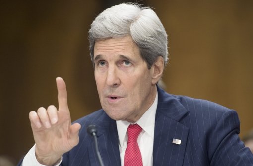 US-Außenminister John Kerry machte erneut Russland als Unruhestifter in der Ostukraine aus. Foto: dpa