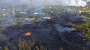Viele Einwohner machen sich darauf gefasst, nach dem Vulkanausbruch ihre Häuser nicht mehr bewohnen zu können. Foto: U.S. Geological Survey